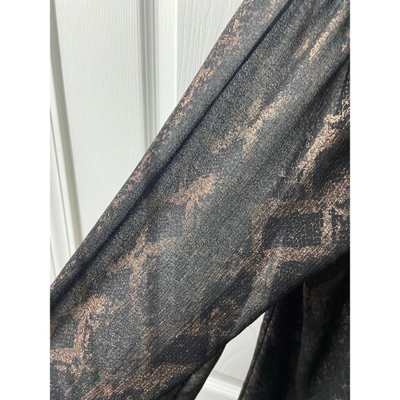 Rock & Republic Top Womens Large Burner Fabric Off the Shoulder Lined Semi Sheer - Picture 3 of 8